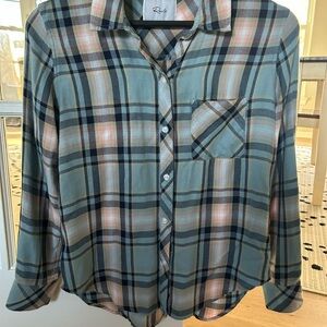 Rails Multicolor Plaid Shirt Size Small